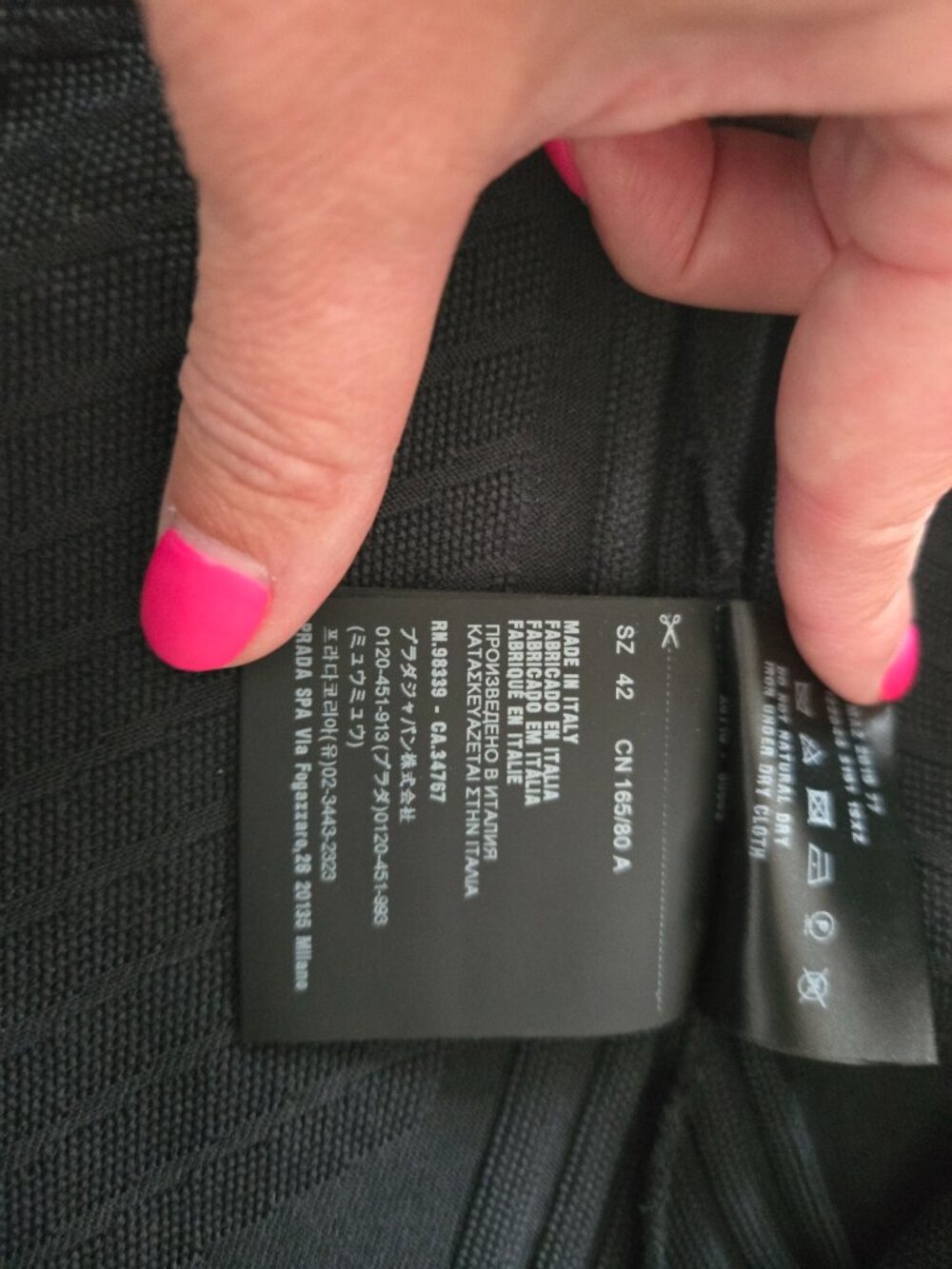 Authentic Prada knit fabric leggings - Picture 8 of 8